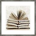 Stack Of Open Books Photograph By Elena Elisseeva Fine Art America