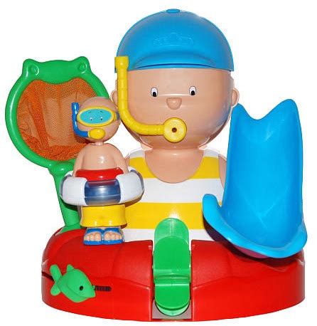 Caillou Bath Time Activity Set {Review} - Mom and More