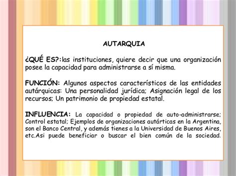 Autarquía Escuelapedia Recursos EducativosEscuelapedia Recursos