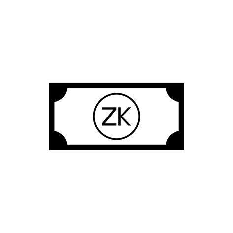 Zambia Currency Symbol, Zambian Kwacha Icon, ZMW Sign. Vector ...