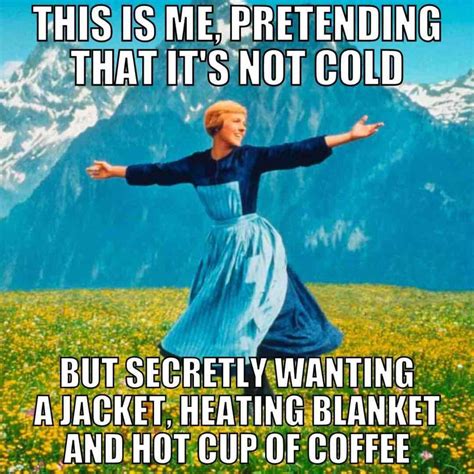 funny cold weather memes    temps drop