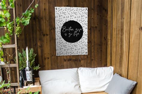 Wanddecoratie Buiten Spreuken Zomer Buiten Zijn Is Zo Fijn Tuin