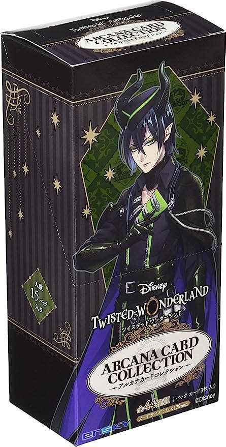 Bonus Disney Twisted Wonderland Arcana Card Collection Box Of 15