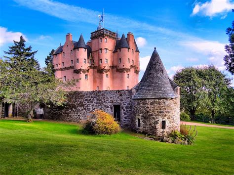 Craigievar Castle Aberdeenshire Scotland A Fine Example Of Scottish