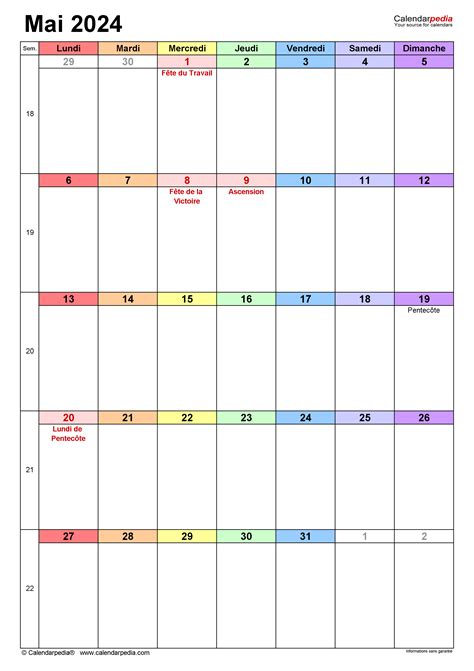 Calendrier Mois De Mai A Imprimer Hynda Laverna