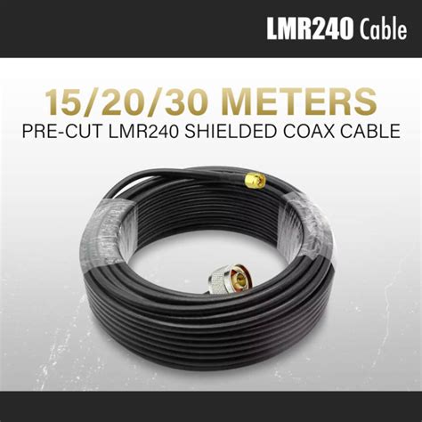 Original Skywave Lmr Dual Shielded Coax Cable For