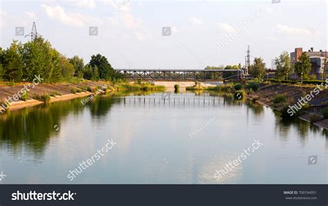 Railway Bridge Over Pripyat River Chernobyl Stock Photo 700744051