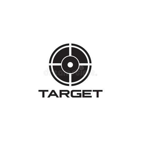 Target Logo Design Vector Template Stock Vector - Illustration of ...