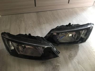 Lampy Przednie Reflektory Skoda Fabia 3 III Orygi 6918245553