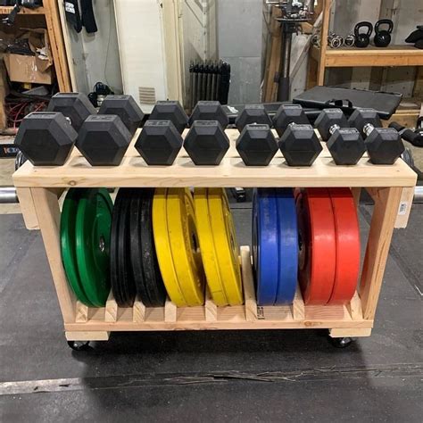 Amazing Diy Dumbbell Racks For Home Gyms Kaizen Diy Gym Diy Home