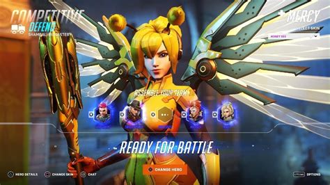 Road To Grandmasters Cute Honey Bee Mercy Ranked Gameplay O YouTube