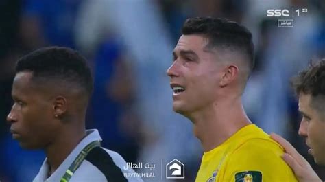 Cristiano Ronaldo Lacrime E Disperazione Dopo La Finale Sconfitta In