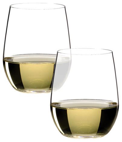 Riedel O Viognier Chardonnay Glass Set Of 2 Traditional Wine