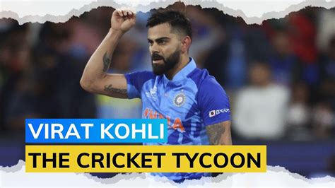 Virat Kohlis Net Worth Crosses Rs 1 000 Crore Mark YouTube