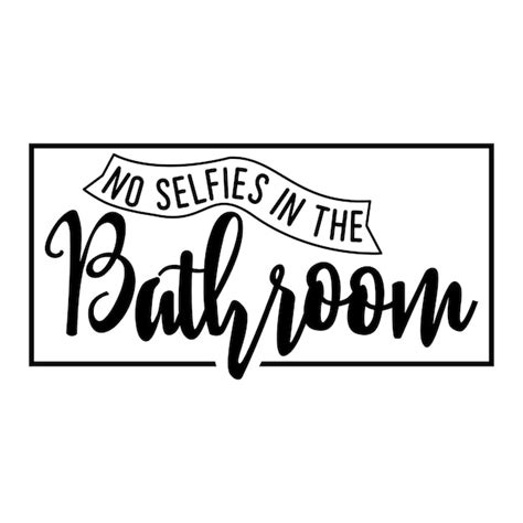 Premium Vector Bathroom Quotes Svg Bundle