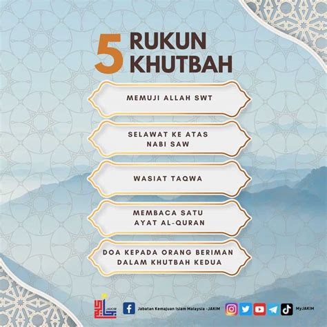 Ekhutbah Jakim Muat Turun Khutbah Jumaat Online