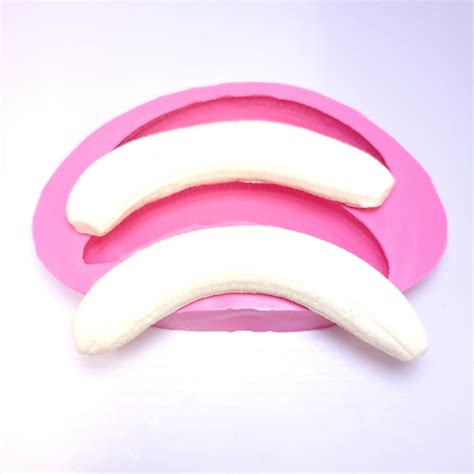 Bananas Silicone Mold Banana Split Wax Mold Resin Mold Real Etsy UK