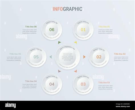 Plantilla De Diseño De Línea De Tiempo De Infografías Vectoriales Vintage Con Elementos