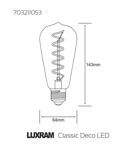 703211053 Classic Deco Luxram Classic Deco Led Rustica Tradition Tip S