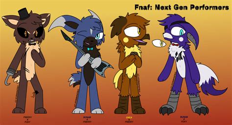 Fnaf Adopts Next Gen Performers Set Closed By Stormwind7201 On