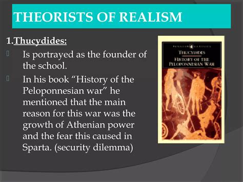 Realism Theory of IR | PPT