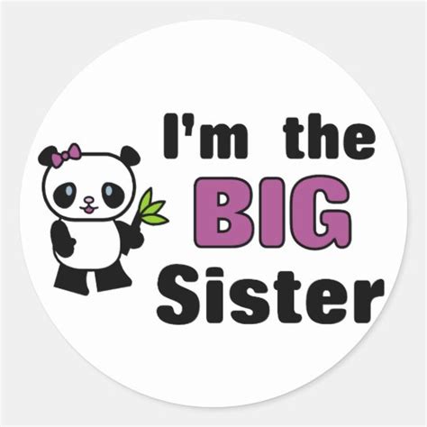 Big Sister Stickers