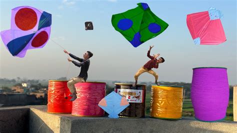 Cutting Kite Catch Abubaker Vs Nasir Kite Challenge Youtube