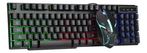 Kit Teclado Mouse Gamer Noga Nkb Retroiluminado Usb