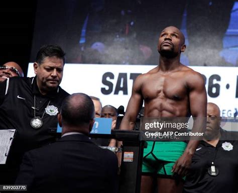 365 Floyd Mayweather Jr V Conor Mcgregor Weigh In Photos And High Res Pictures Getty Images