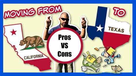 The Pros Cons Of Moving From California To Texas YouTube