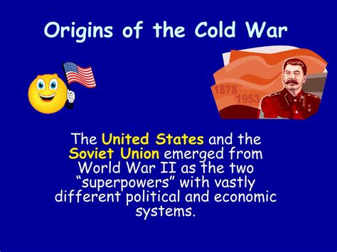 Ppt Origins Of The Cold War Powerpoint Presentation Free Download