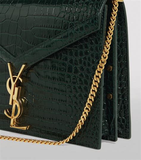 Womens Saint Laurent Green Cassandra Shoulder Bag Harrods Countrycode