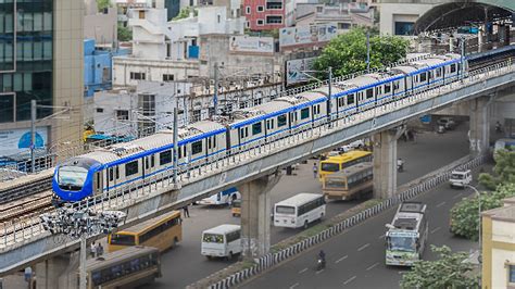 Adb And Goi Sign 350 Million Loan Expanding Metro Rail In Chennai