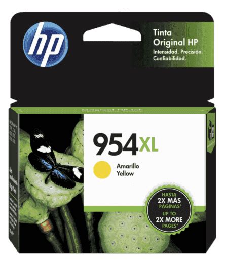 Cartucho De Tinta Hp Xl Amarilla Original L S Al Tienda Hp