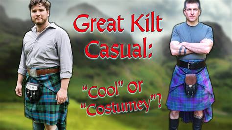 Great Kilt As Casual Day Wear Youtube