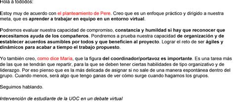 Orientaciones Sobre Los Debates Virtuales