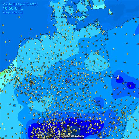 Meteociel Archives Des Temp Ratures Observ Es En Allemagne