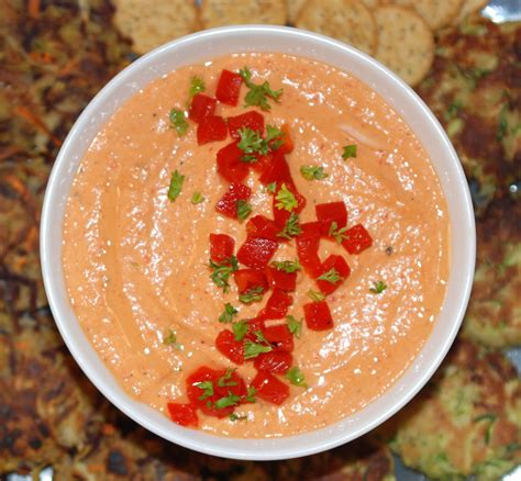 Roasted Red Pepper Hummus