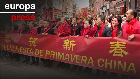 El Madrile O Barrio De Usera Celebra El A O Nuevo Chino Con Su