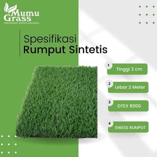 Jual Rumput Sintesis Outdoor Indoor Sintetis Untuk Lantai Murah Meteran