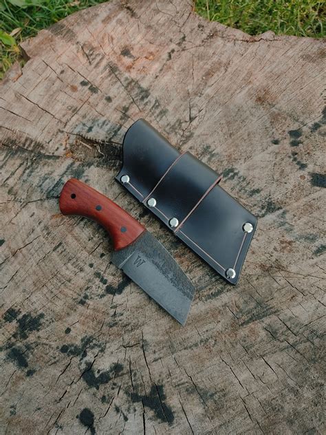 Neckbushcraft Knife Survival Knife Camping Knife Ready Etsy