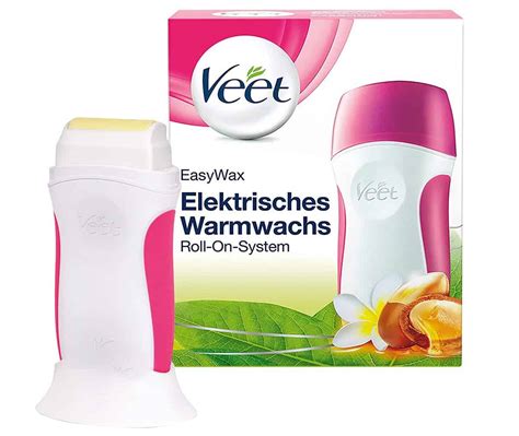 Veet Easywax Elektrisches Warmwachsger T Mit Roll On System F R