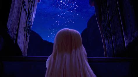 Tangled 2010 Little Rapunzel Looks Up At The Sky 4k 2160p Truehd