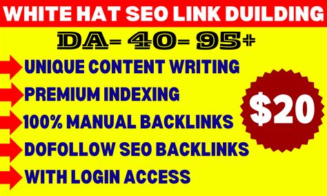 Boost Your Websites Seo With White Hat Backlink Building Techniques