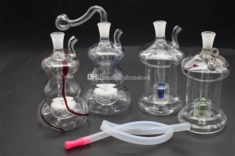 New Mini Travel Bong Blunt Glass Bong Pocket Bong 10mm Thick Pyrex Mini ...