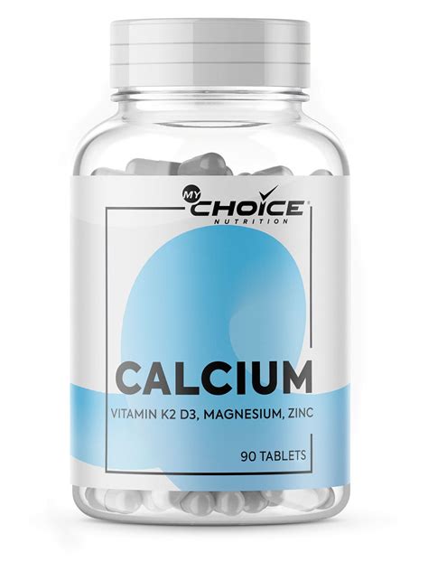 Mychoice Nutrition Calcium Magnesium Zinc Vitamins D K Food