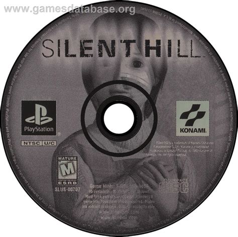 Silent Hill Sony Playstation Artwork Disc