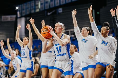 Best In Tennessee Mtsu Women S Basketball Team Ranked No In Ap Poll