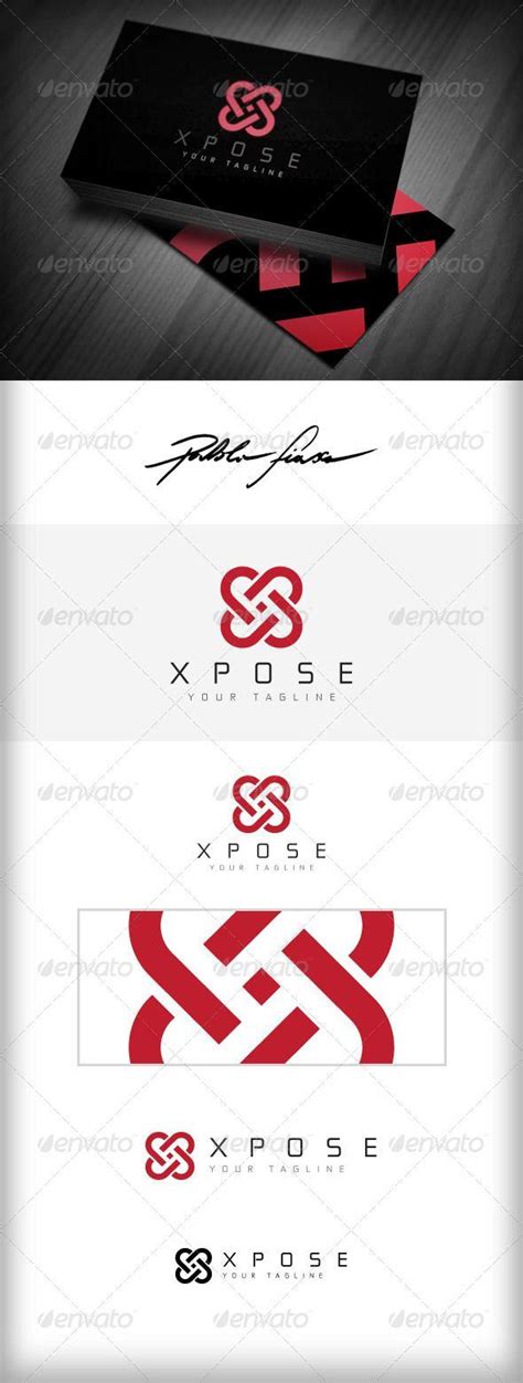 Interlocking Logo - LogoDix