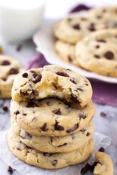 Cheesecake Stuffed Chocolate Chip Cookies Sugar Spun Run